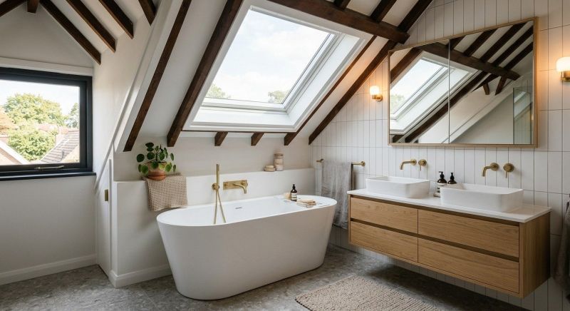 Attic Bathroom Remodeling in Maineville, OH