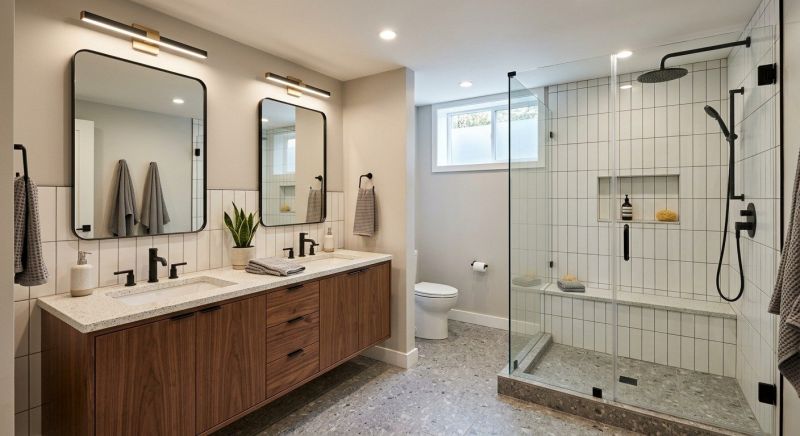 Basement Bathroom Remodeling in Maineville, OH
