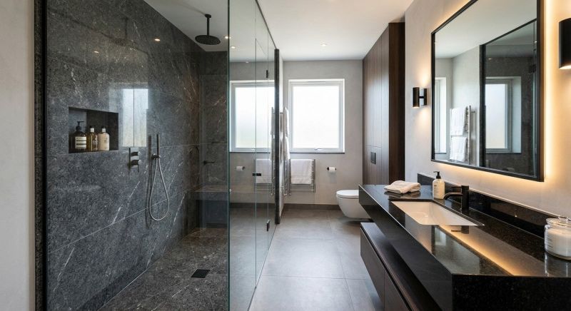 Granite Shower Installation in Maineville, OH