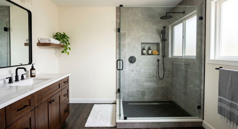 Tub To Shower Conversion in Milford, OH